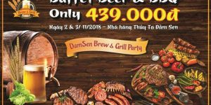 Lễ hội Buffet Beer & BBQ