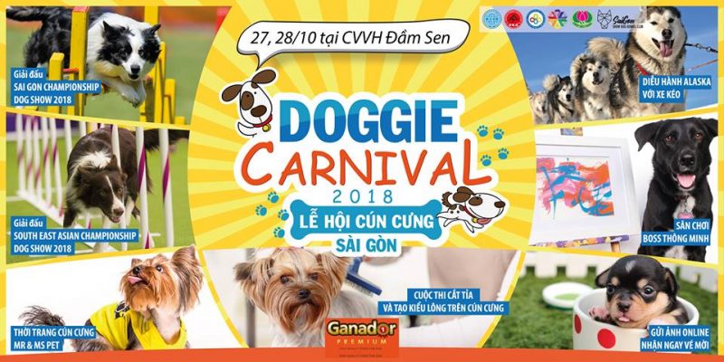 Banner Lễ hội cún cưng Sài Gòn 2018