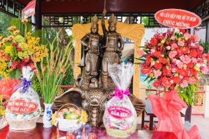 Khánh thành tượng Hai Bà Trưng ở Đầm Sen: tác phẩm điêu khắc 3D